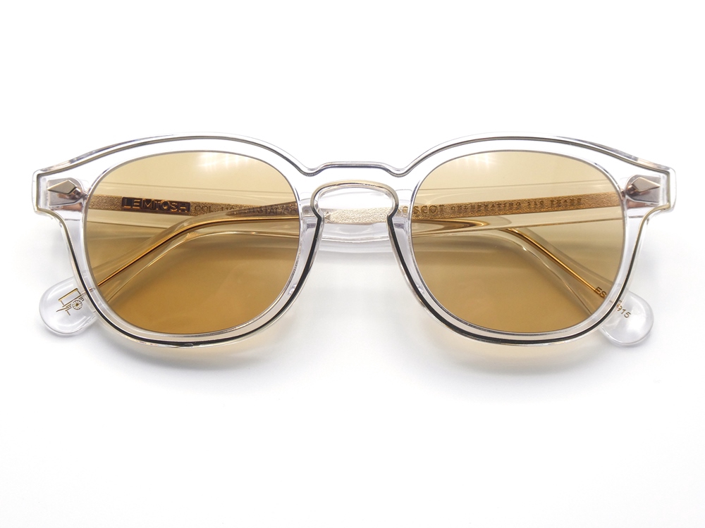 【新品】 MOSCOT モスコット レムトッシュ イエロー人気モデル MOSCOT モスコット メガネ LEMTOSH 44 レムトッシュ BLONDE (在庫あり