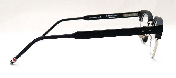 THOM BROWNE ラウントフレムメカネ UEO702A 205 Acetate And Titanium Oval Eyeglasses | Thom Browne
