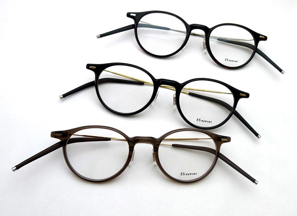 E5 eyevan（イーファイブ アイヴァン）」のセルフレーム【p1】のご紹介  