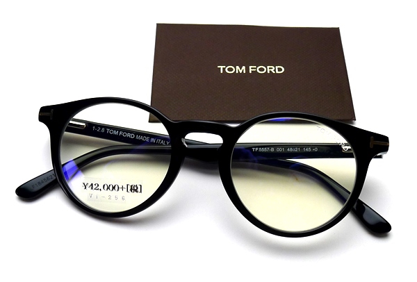 JINS【美品】TOM FORD（トムフォード）セルフレーム眼鏡 - サングラス 