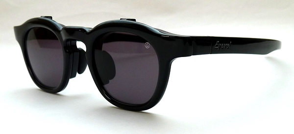 Eyevol アイヴォル　偏光サングラス　ALO 跳ね上げ式 純正レンズ　日本製 跳ね上げサングラス EYEVOL Mod.ALO