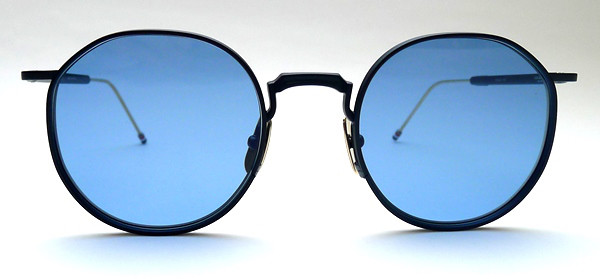 肉厚リムのボストンシェイプの新作サングラス】THOM BROWNE TBS125-A  