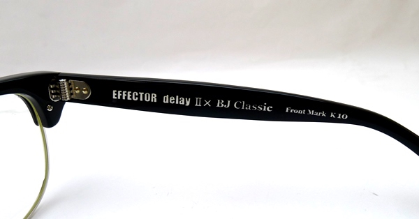 EFFECTORxBJ Classic Collection delayⅡ 10th  Anniversary限定コラボレーションモデルが久しぶりに入荷！！ | メガネパーク・ブレス |  山口県山口市のアイウェア・メガネ（眼鏡）のセレクトショップ