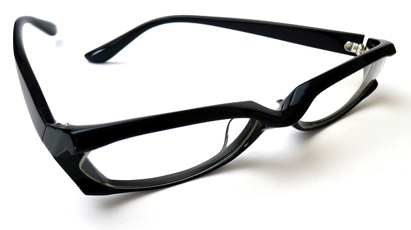 仮面ライダー電王」で使用したメガネ No NAME 4673 ブラック