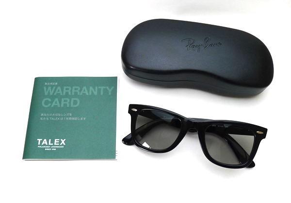 Ray-Ban×TALEXの限定カスタム・偏光サングラス】Ray-Ban × TALEX Ray