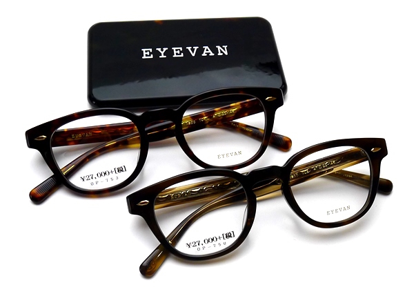 EYEVAN（アイヴァン）の2019年・新作モデル「Webb」が入荷！ | メガネ