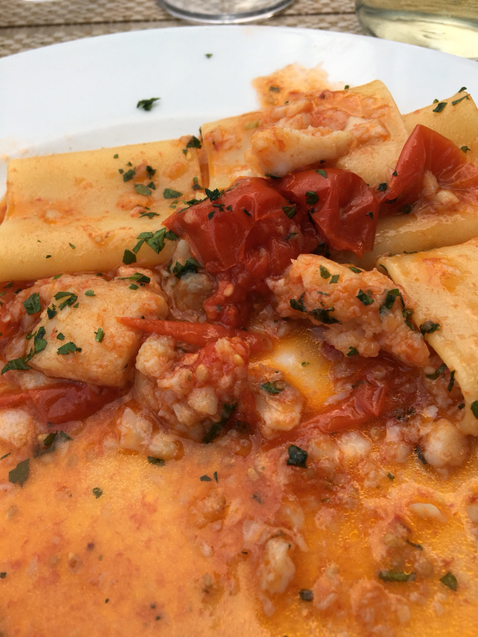 ナポリで食す シーフード編 Quattro Stagioni