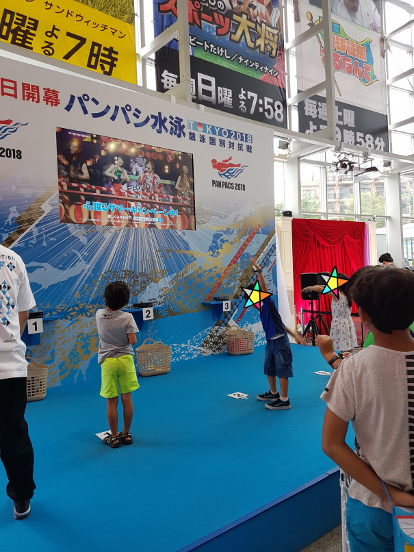 テレ朝 六ヒル夏祭り Summer Stationに行ってきました Familytravelog Our Singapore Life