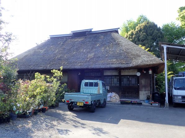 神奈川県開成町 N邸茅葺屋根補修工事 富士かやぶき建築 茅吉