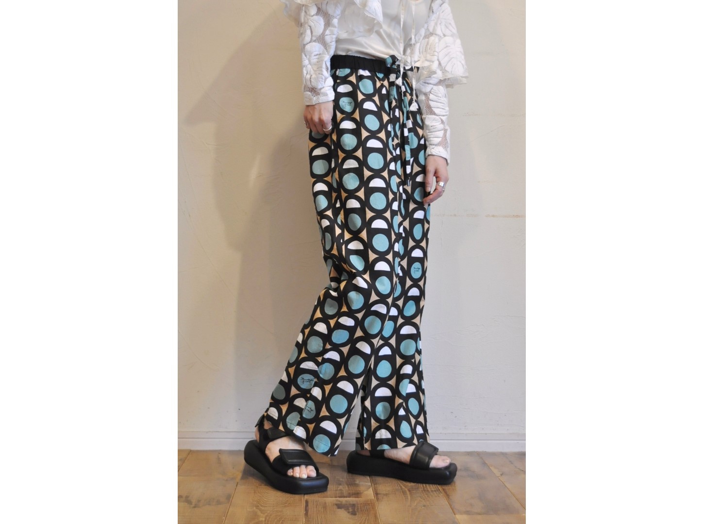 thomas magpie】original print pants /【トーマスマグパイ 