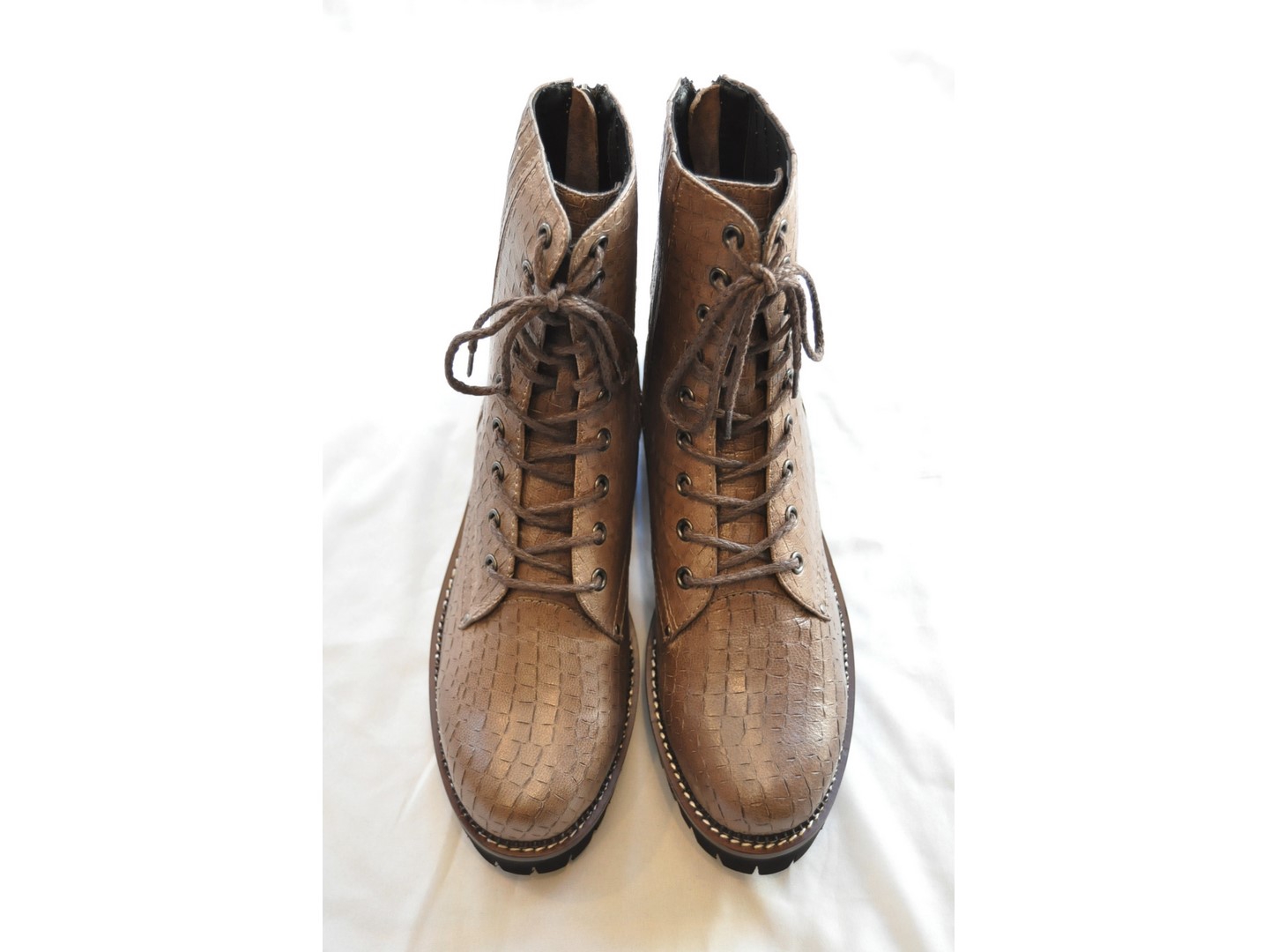 yuko imanishi】 lace up short boots/【ユウコイマニシ】 レース