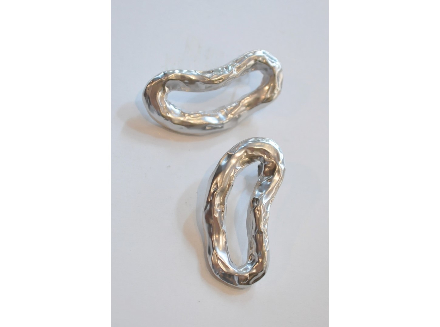 Sea’dsMara  シーズマーラ　プレーンディスクピアス　シルバー Sea'ds mara シーズマーラ Infinity Motif Pierce