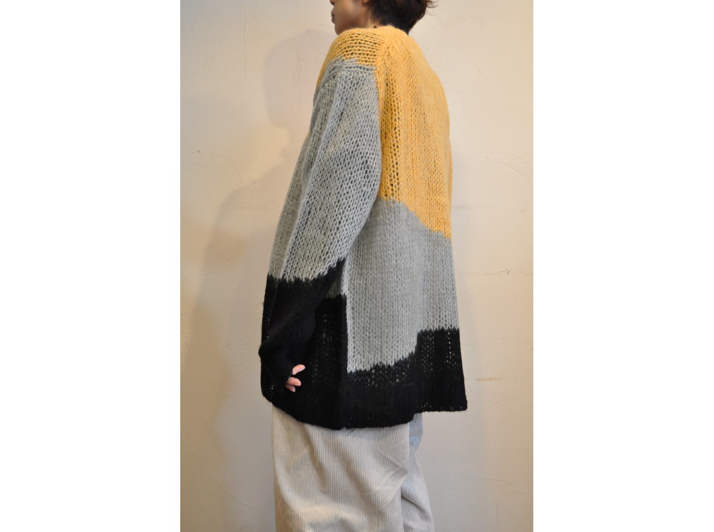 thomas magpie】hand knit cardigan /【トーマスマグパイ】ハンド