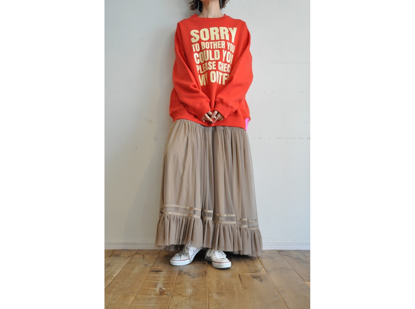 thomas magpie】logo sweat /【トーマスマグパイ】ロゴスウェット