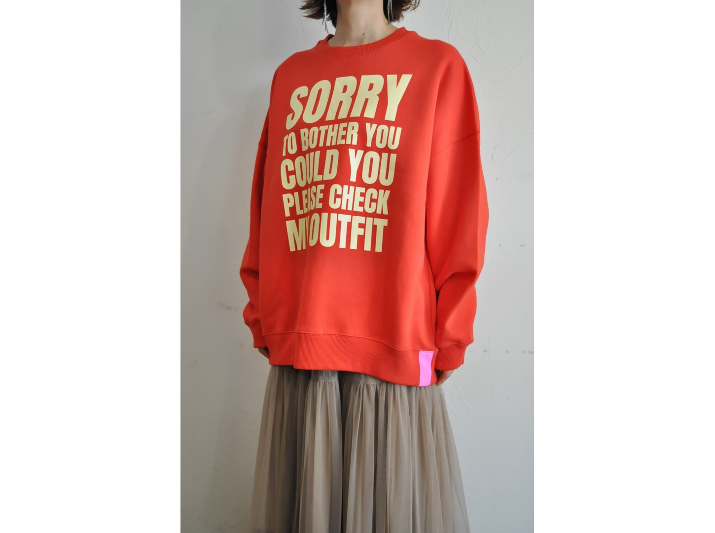 thomas magpie】logo sweat /【トーマスマグパイ】ロゴスウェット