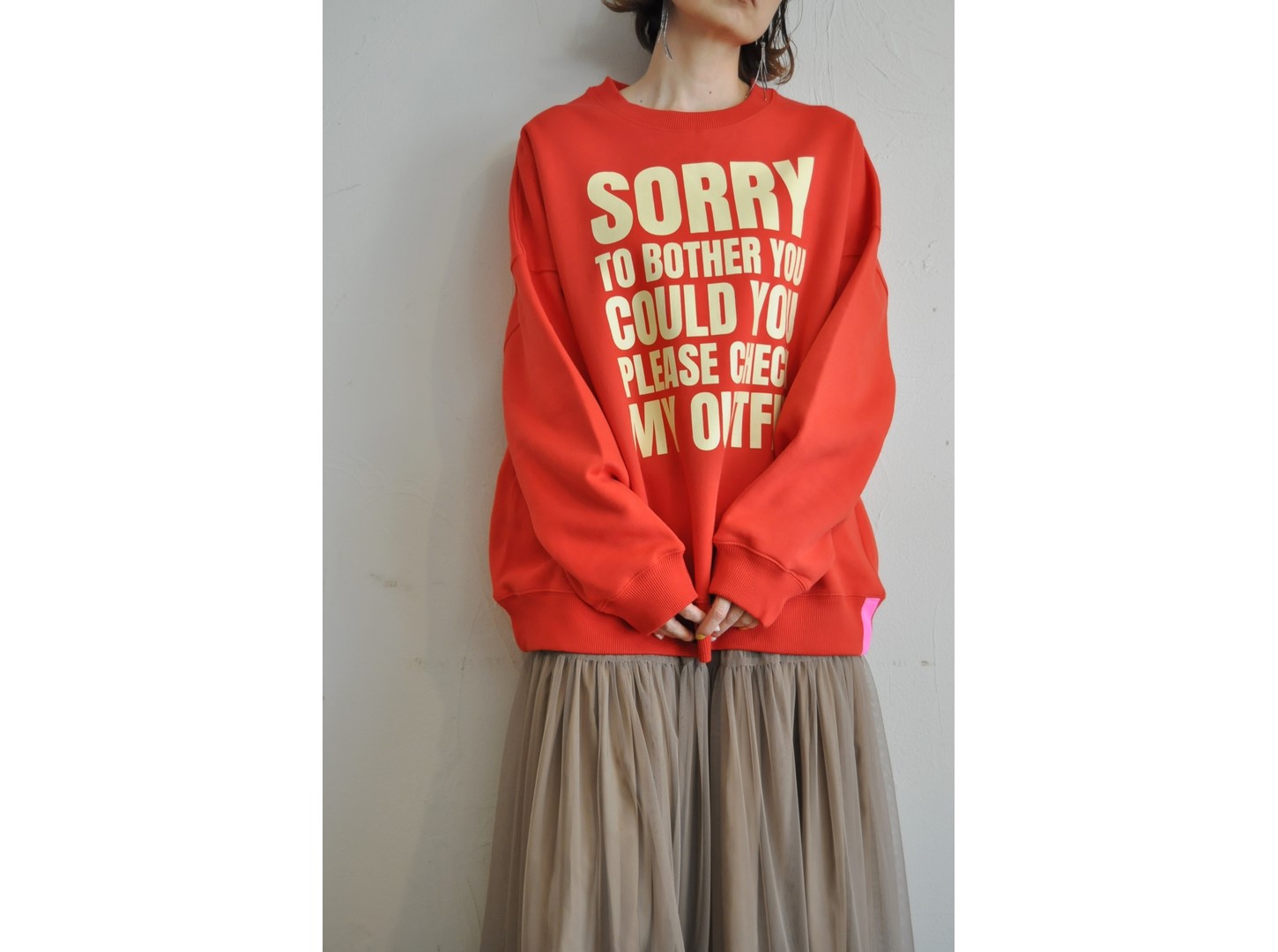 thomas magpie】logo sweat /【トーマスマグパイ】ロゴスウェット