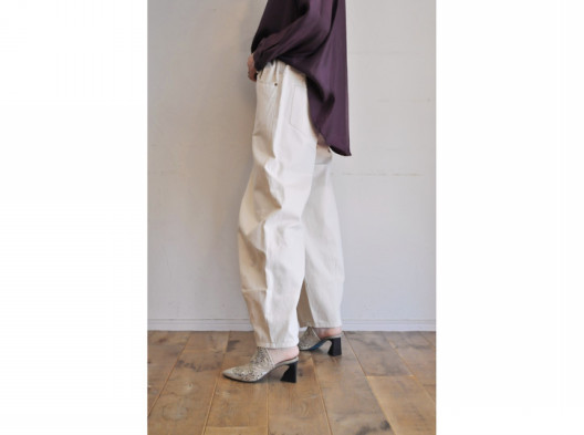 garance et violette】cocoon color pants /【ギャランスエトヴィオ  