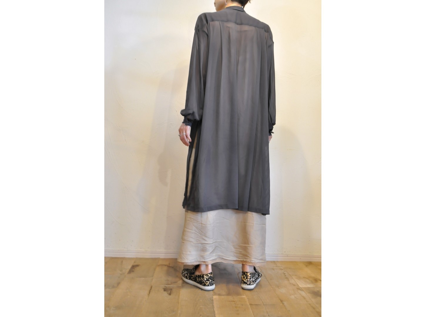 hippiness】tulle over cardigan /【ヒッピネス】チュールオーバー