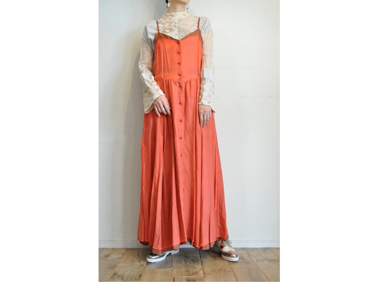 hippiness】cupro corset dress/【ヒッピネス】キュプラコルセット ...