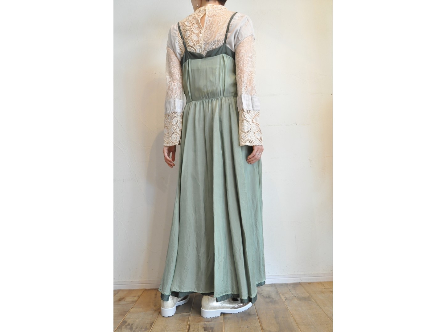 hippiness】cupro corset dress/【ヒッピネス】キュプラコルセット ...