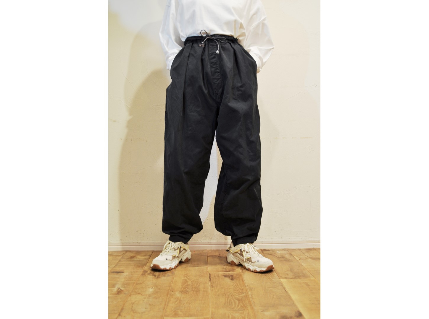 RehersalL】side line snow camo pants /【リハーズオール】サイド