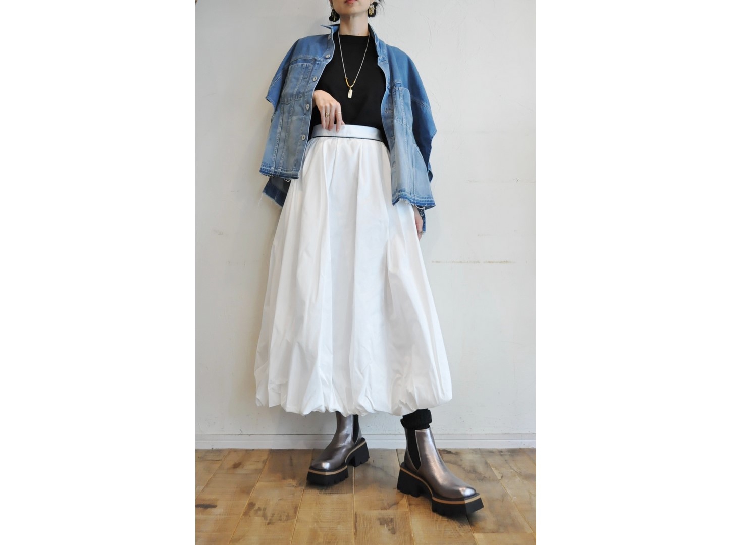 thomas magpie】balloon skirt /【トーマスマグパイ】バルーンスカート