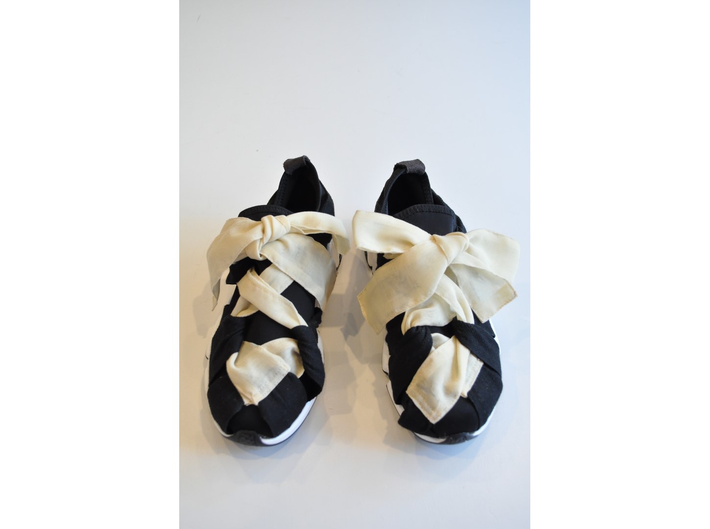 RehersalL】chiffon voile ribbon sneakers /【リハーズオール