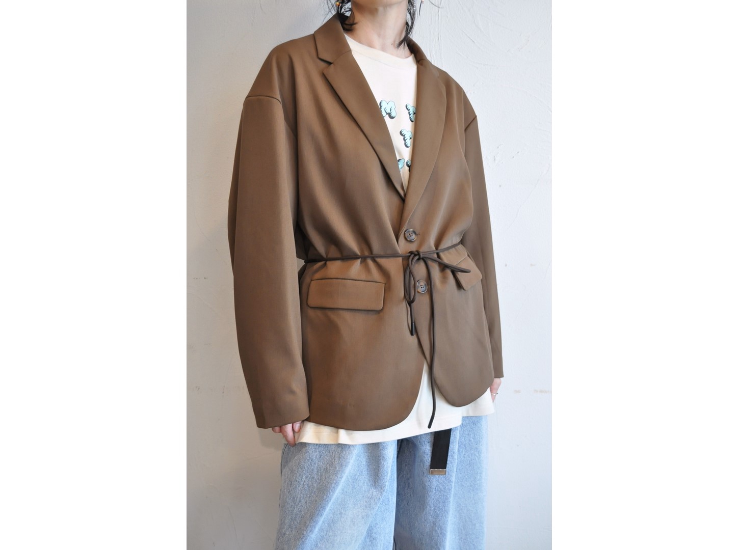 thomas magpie】W cloth jacket /【トーマスマグパイ】ダブルクロス