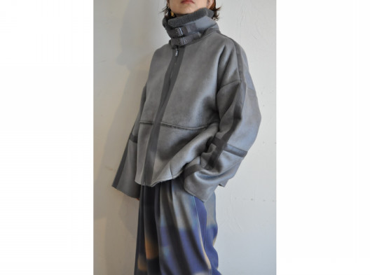 19AW stein OVER SLEEVE SLASH FLEECE TOP（BRAND - STEIN - obscura） 