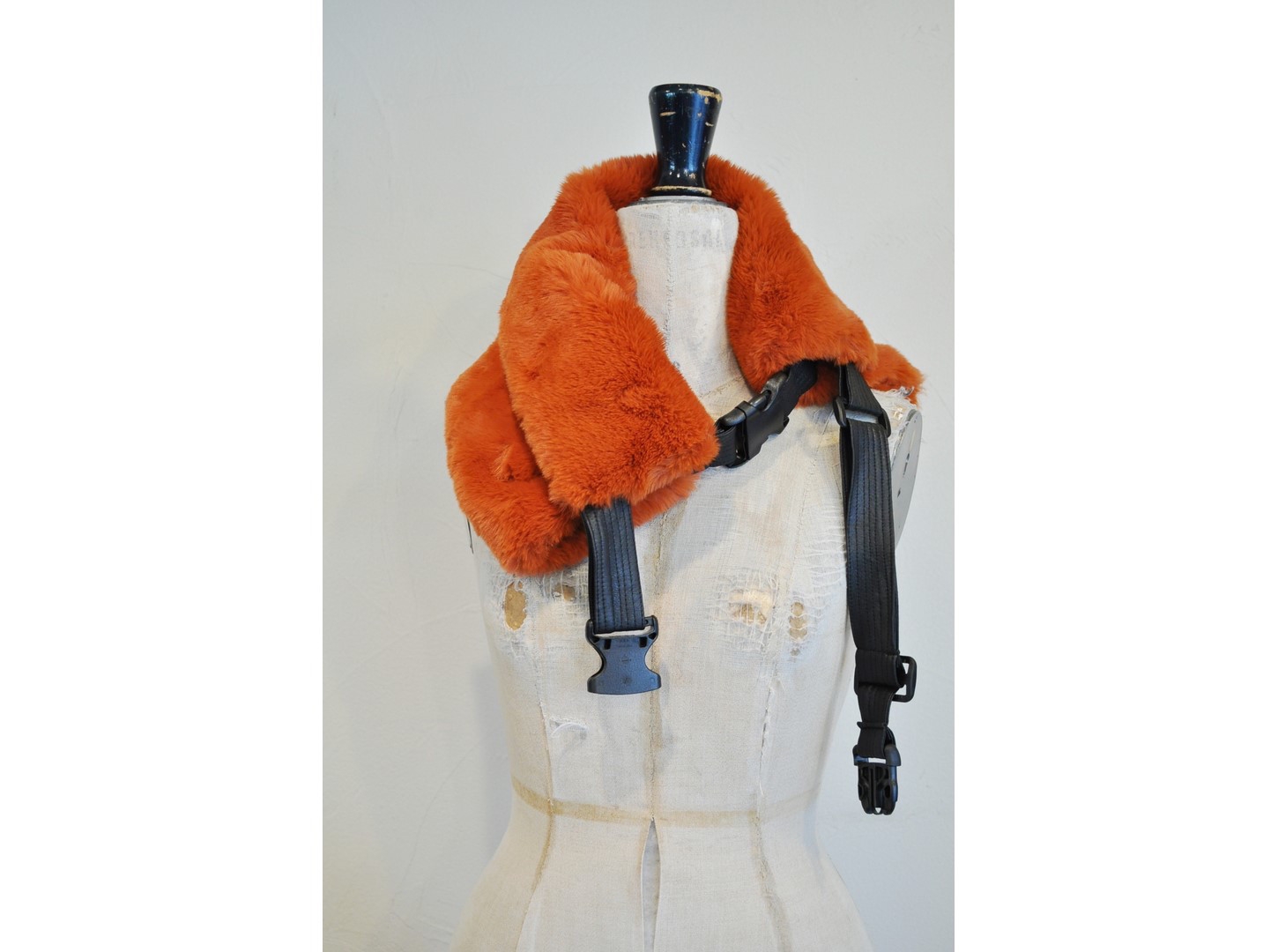 REHERSALL ECO Fur BAG ネックウォーマー ベージュ RehersalLeco fur 