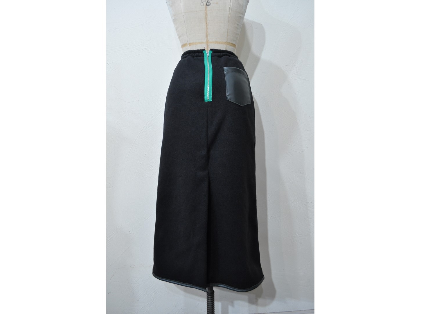 RehersalL】polar fleece pencil skirt /【リハーズオール】ポーラ