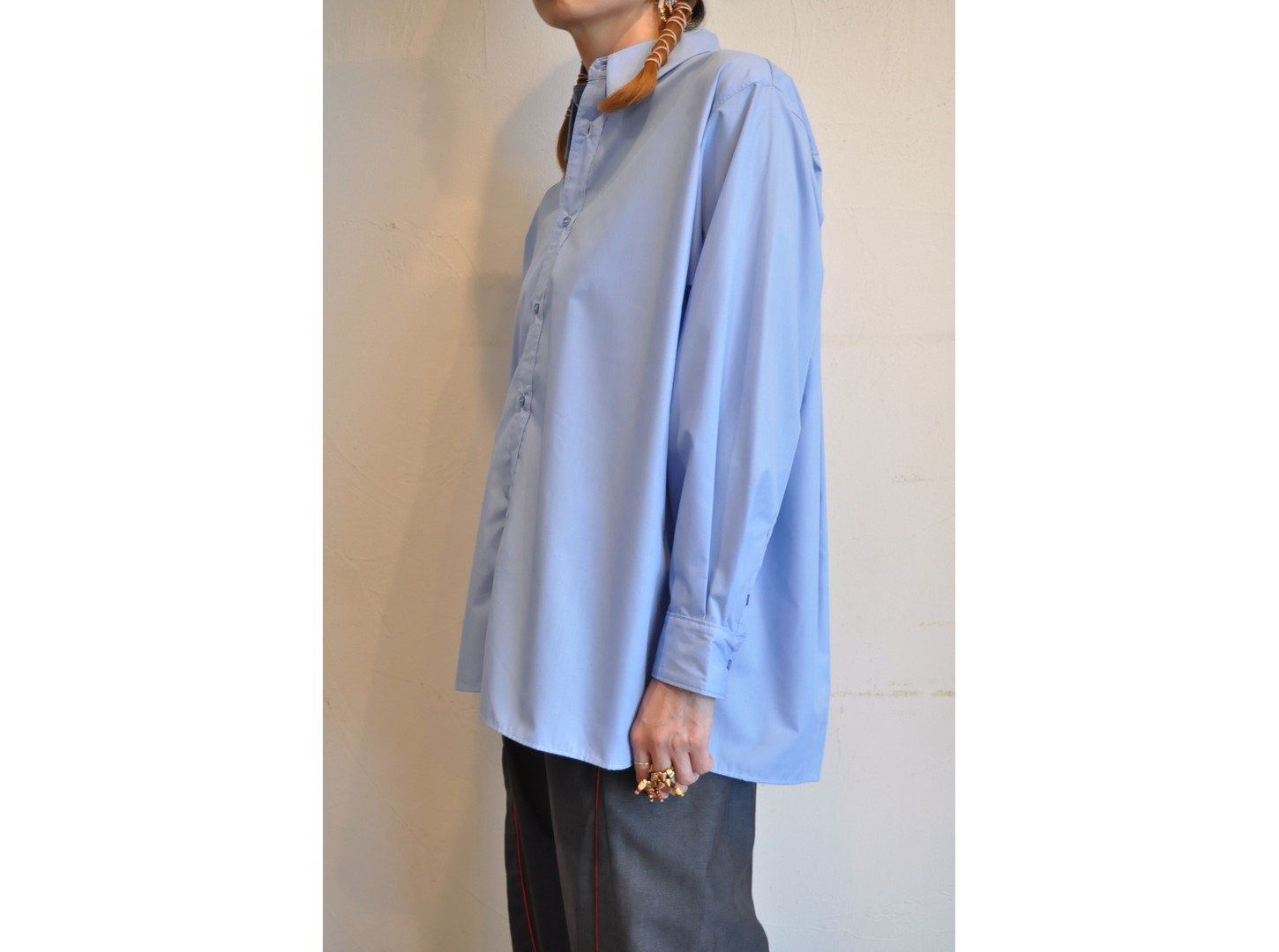 THOMAS MAGPIE トーマスマグパイ　broad shirt thomas magpie】broad shirt /【トーマスマグパイ】ブロード