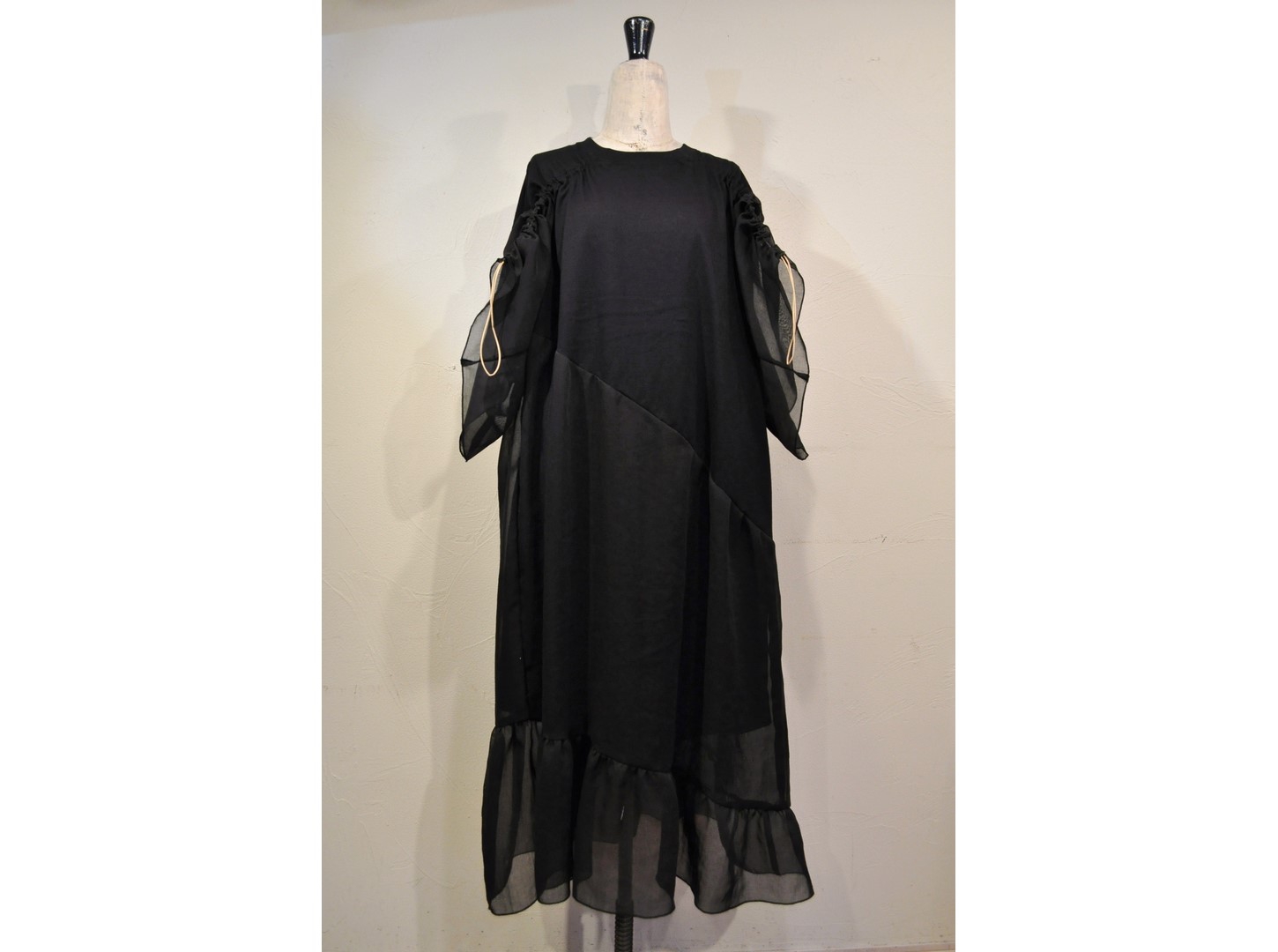 RehersalL】chiffon voile onepiece /【リハーズオール】シフォン