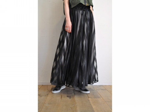 Thomas Magpie Stripe Tulle Skirt トーマスマグパイ ストライプチュールスカート Chaosbohemia