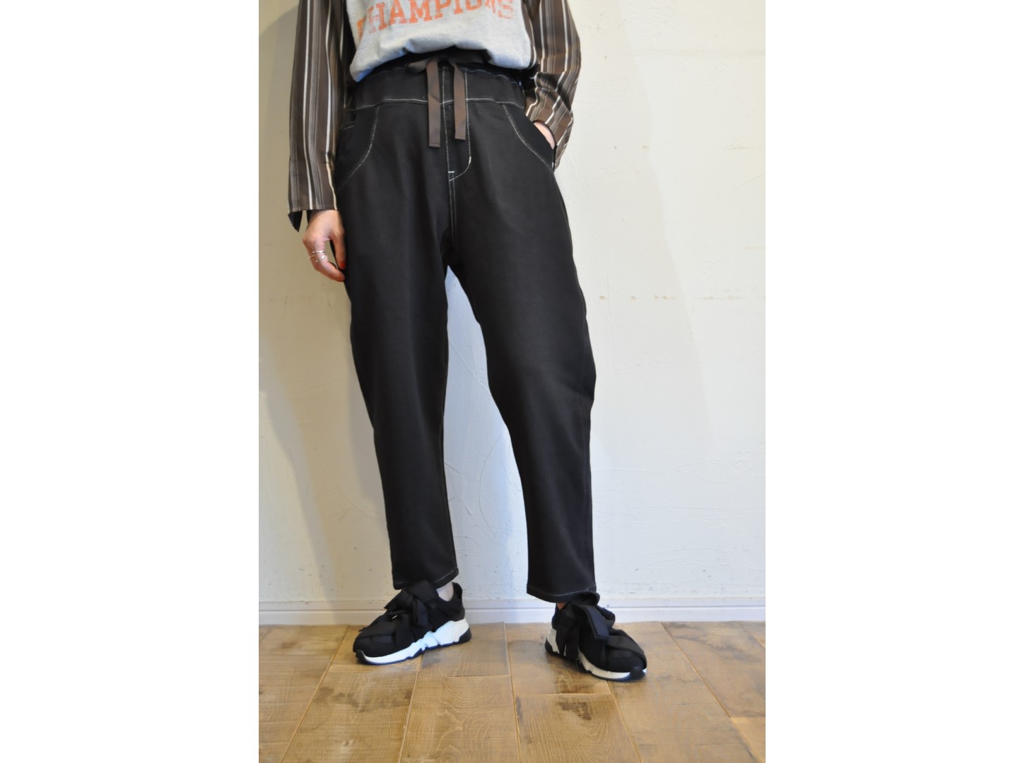 garance et violette】sarrouel denim pants /【ギャランスエトヴィオ
