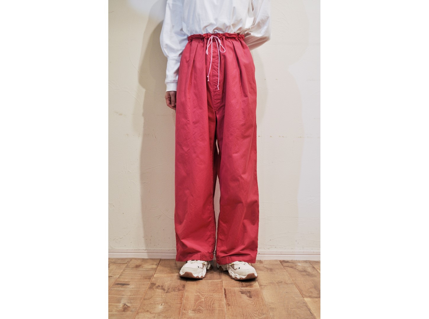 RehersalL】side line snow camo pants /【リハーズオール】サイド