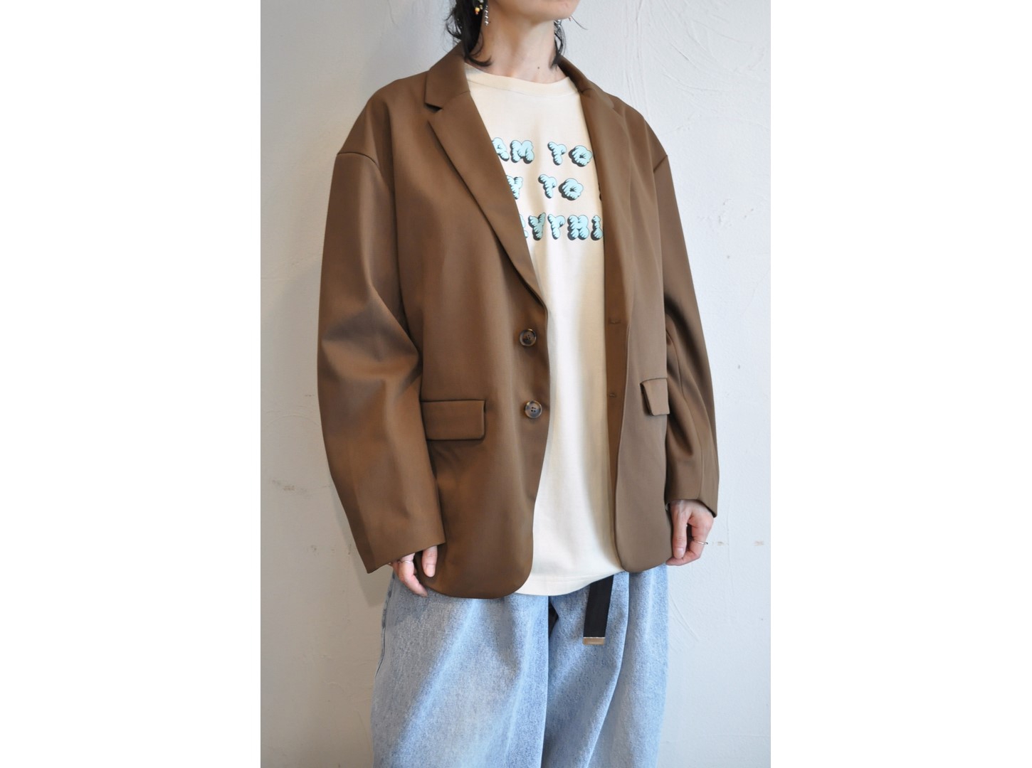 thomas magpie】W cloth jacket /【トーマスマグパイ】ダブルクロス