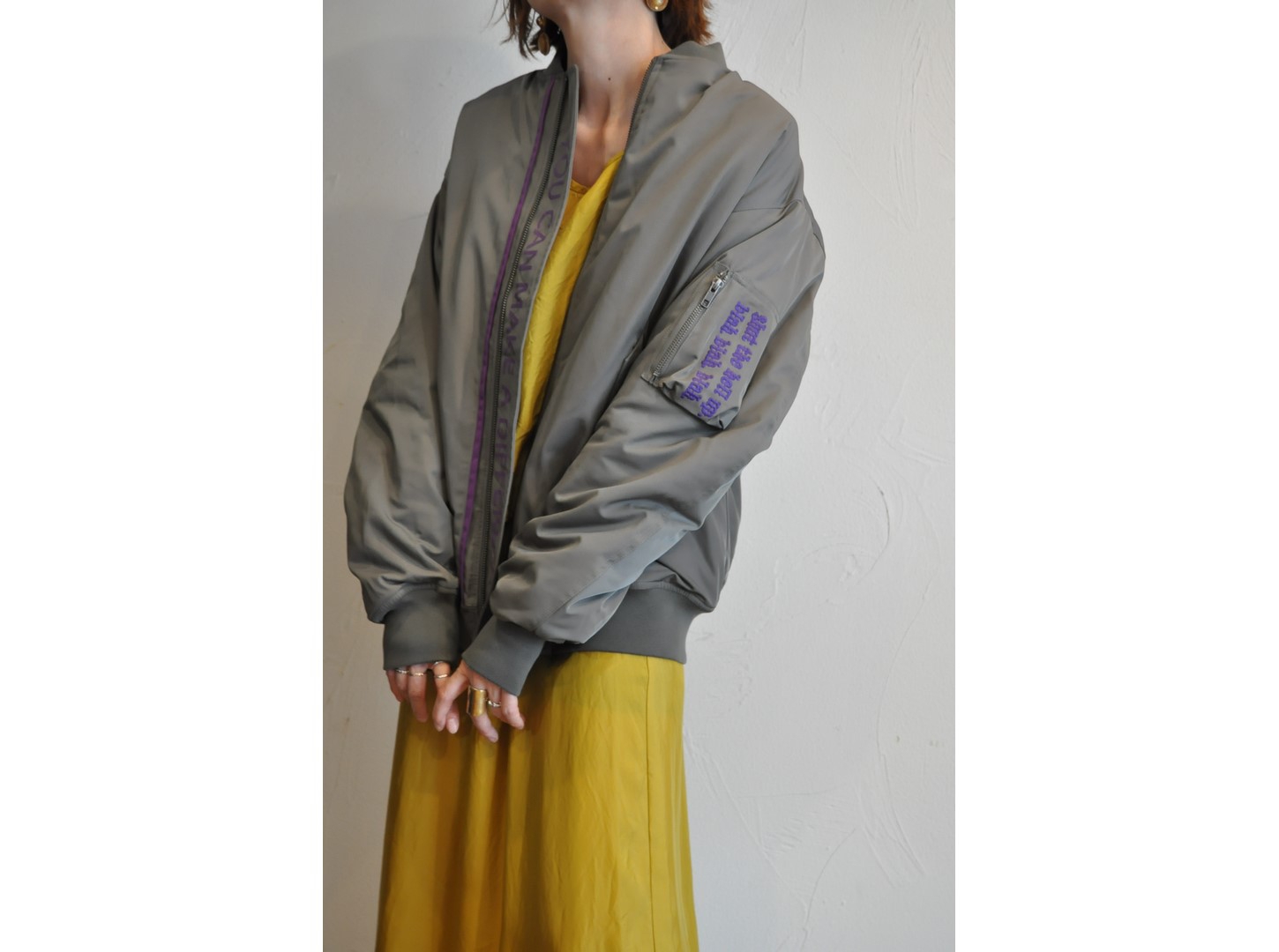 thomas magpie】MA-1 blouson /【トーマスマグパイ】エムエーワン