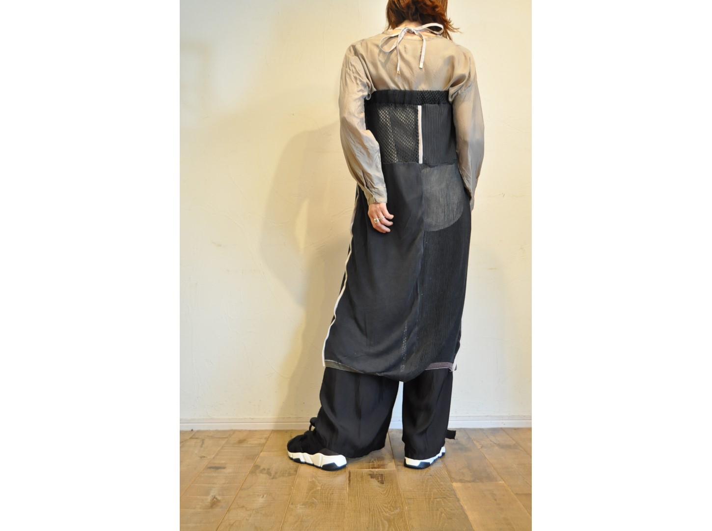 RehersalL】silk linen knit onepiece /【リハーズオール】シルク