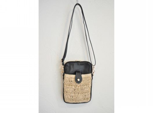 rosier】raffia mini shoulder bag/【ロジエ】ラフィアミニ 