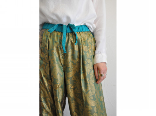 thomas magpie】paisley jacquared pants /【トーマスマグパイ 