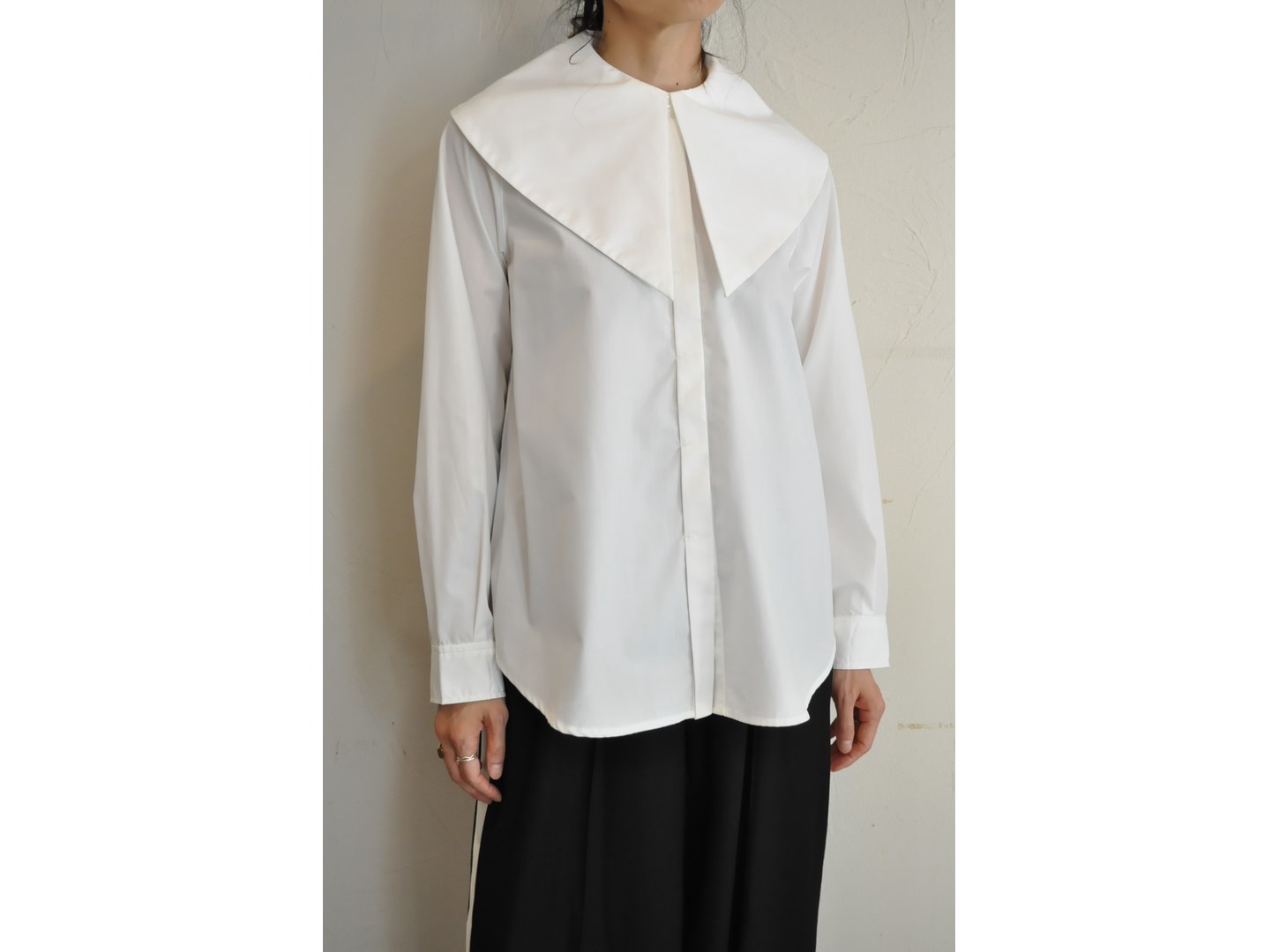 トーマスマグパイ　　THOMAS MAGPIE ホワイトシャツ　新品 thomas magpie】big pocket shirt /【トーマスマグパイ】ビッグ