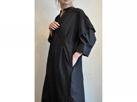 ANGELINA♥ジャガードノースリーブワンピース 