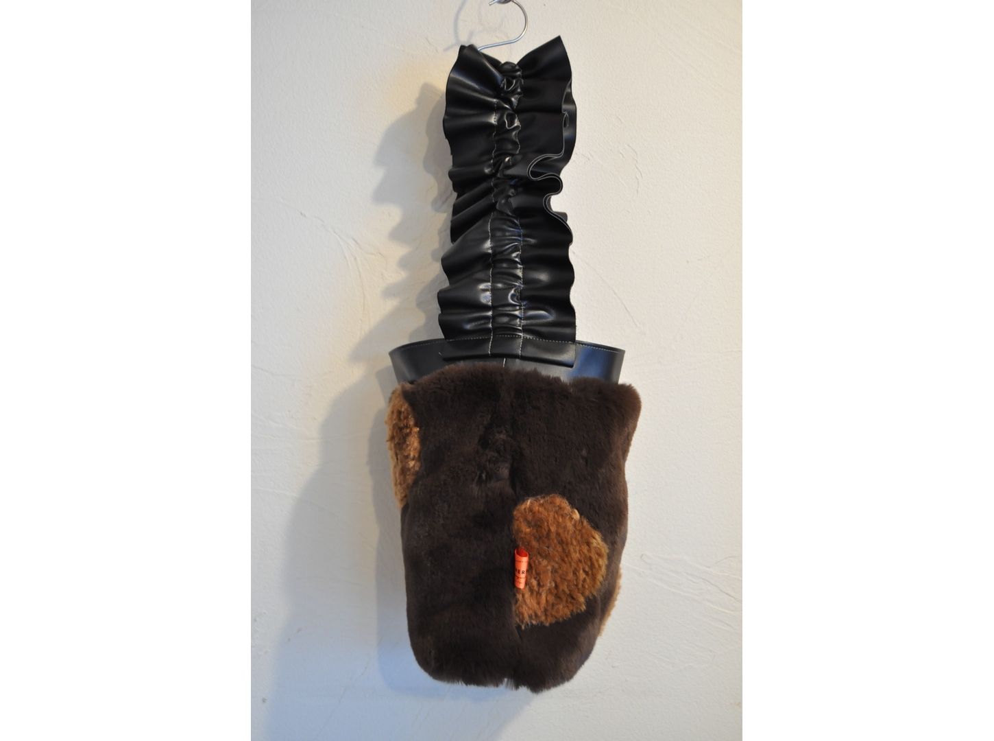 ●美品● 【RehersalL】リハーズオール エコファーバッグ ○美品○ 【RehersalL】リハーズオール エコファーバッグ - バッグ