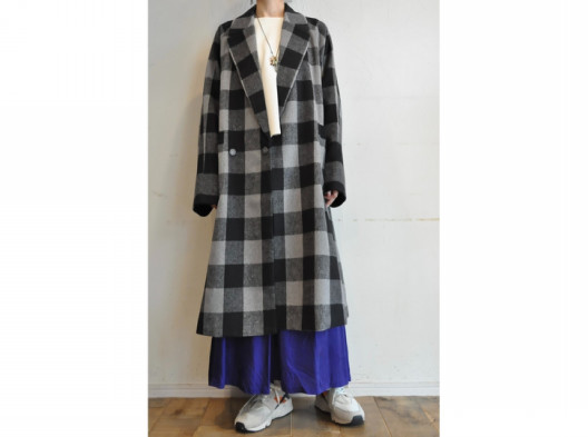 thomas magpie】check coat /【トーマスマグパイ】チェックコート 