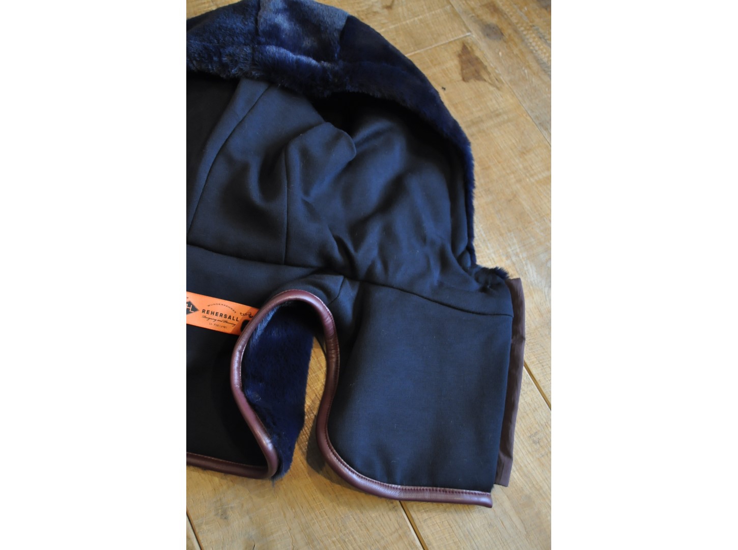 【 REHERSALL 】ファーフードカラー GRY (WG1034) REHERSALL 】ファーフードカラー NVY (WG1034) | LARACROFT