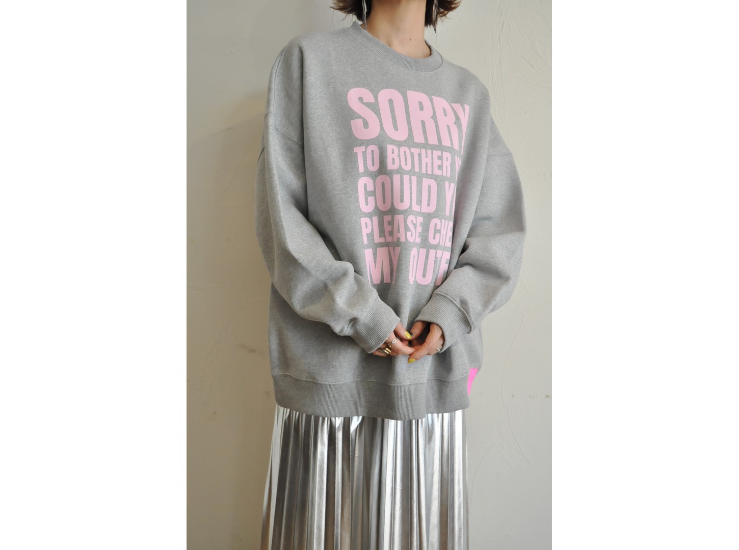 thomas magpie】logo sweat /【トーマスマグパイ】ロゴスウェット