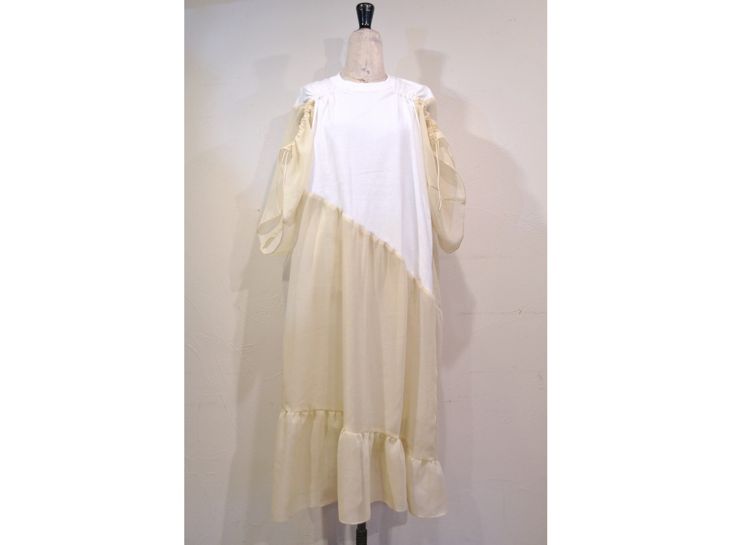 RehersalL】chiffon voile onepiece /【リハーズオール】シフォン