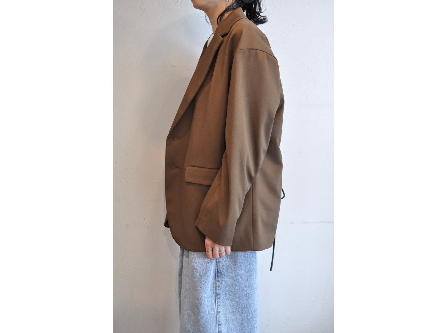 thomas magpie】W cloth jacket /【トーマスマグパイ】ダブルクロス