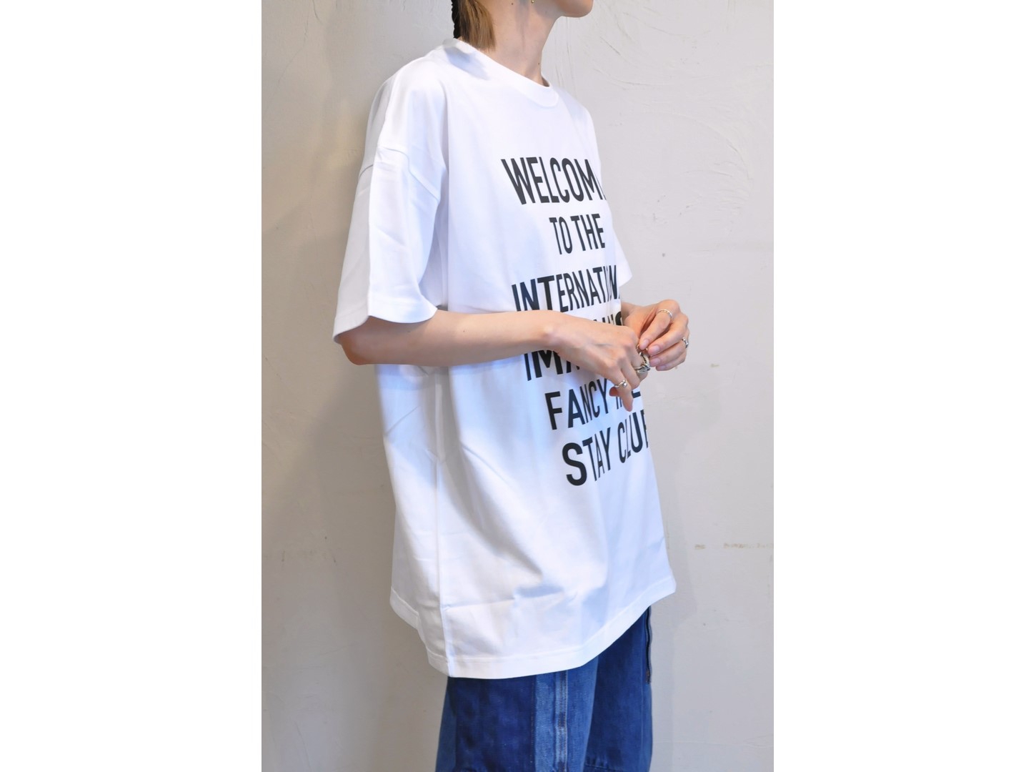 THOMAS MAGPIE トーマスマグパイ　ロゴプリントTシャツ　新品❗️ thomas magpie】logo Tshirt /【トーマスマグパイ】ロゴTシャツ